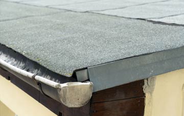 repair or replace Dooish flat roofing?